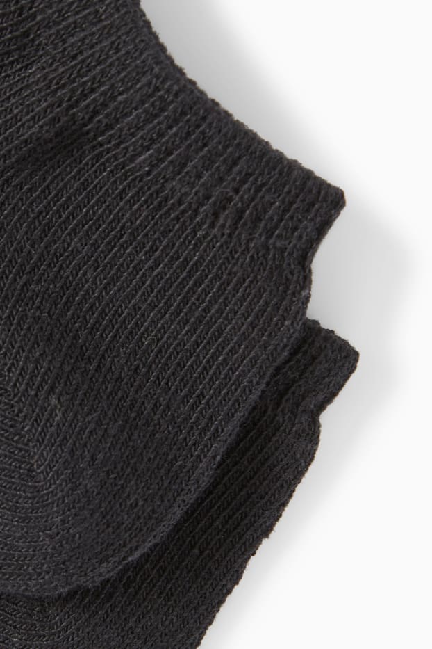 Kinder Jungen - Multipack 7er - Sneakersocken - schwarz