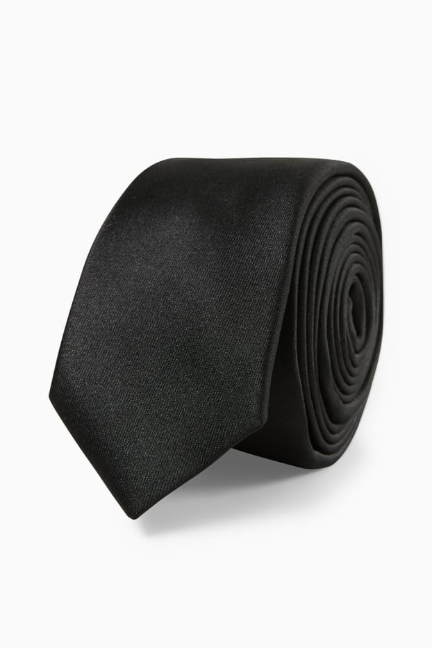 Men - Tie - black