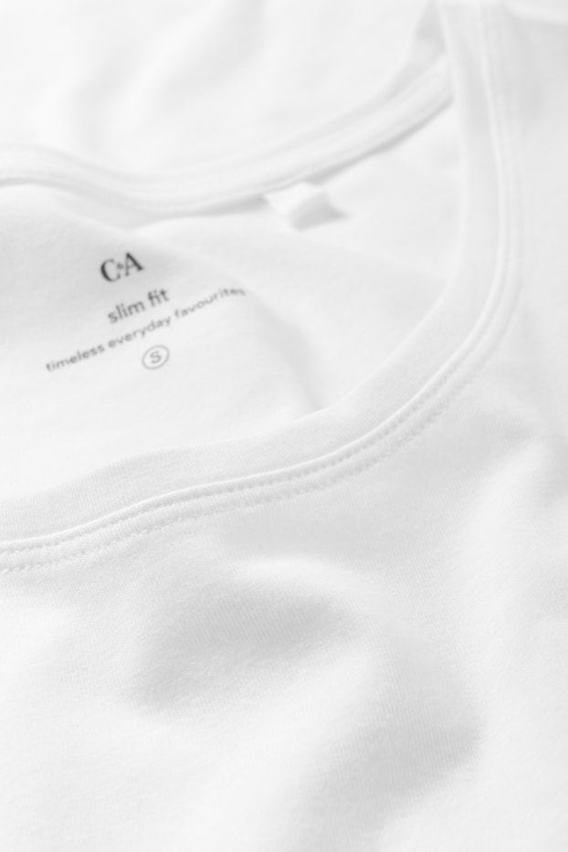 Femmes - Lot de 3 - T-shirts  - blanc