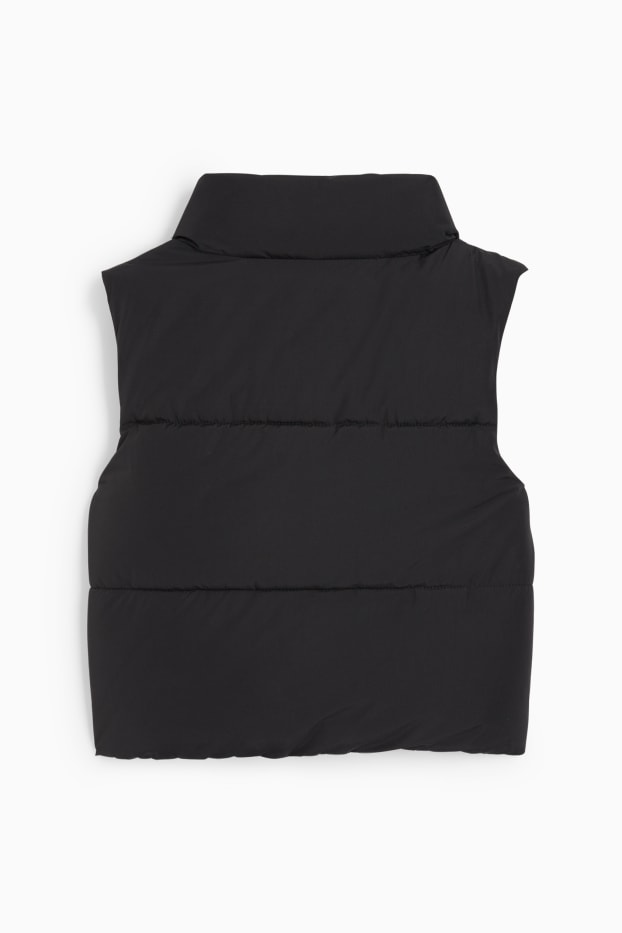 Enfants filles - Doudoune sans manches - déperlante - noir