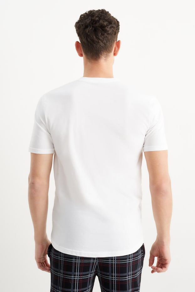 Herren - Multipack 2er - Unterhemd - weiss