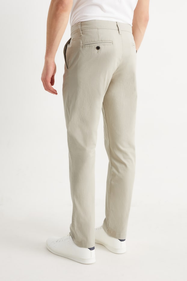 Uomo - Pantaloni chino - regular fit - color sabbia