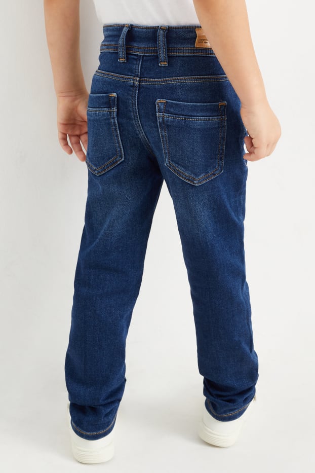 Kinderen: jongens - Skinny jeans - jeansblauw