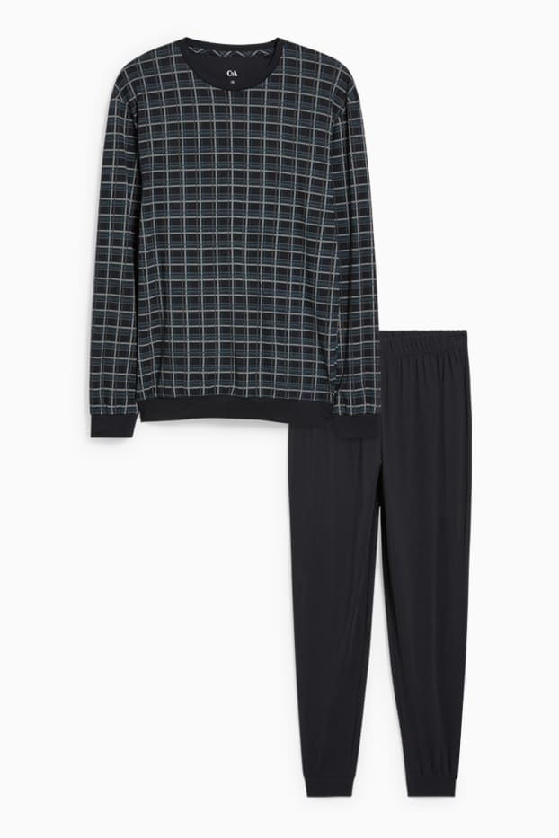 Heren - Pyjama - zwart