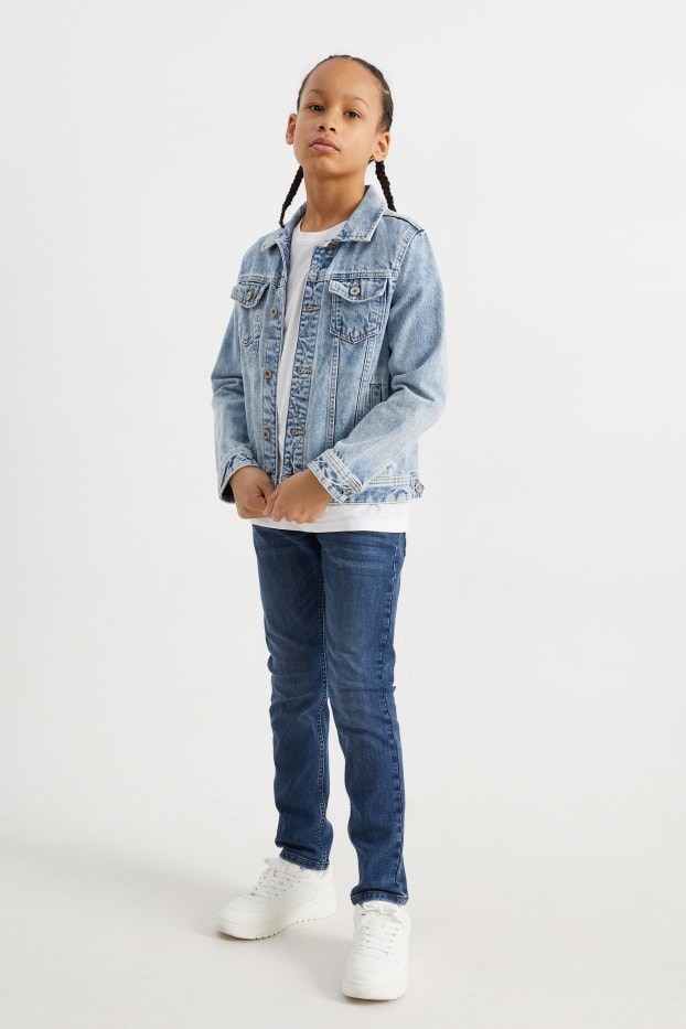 Children Boys - Slim jeans  - LYCRA® - denim-dark blue