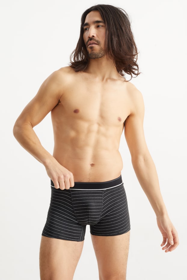 Hommes - Lot de 5 - boxers - noir