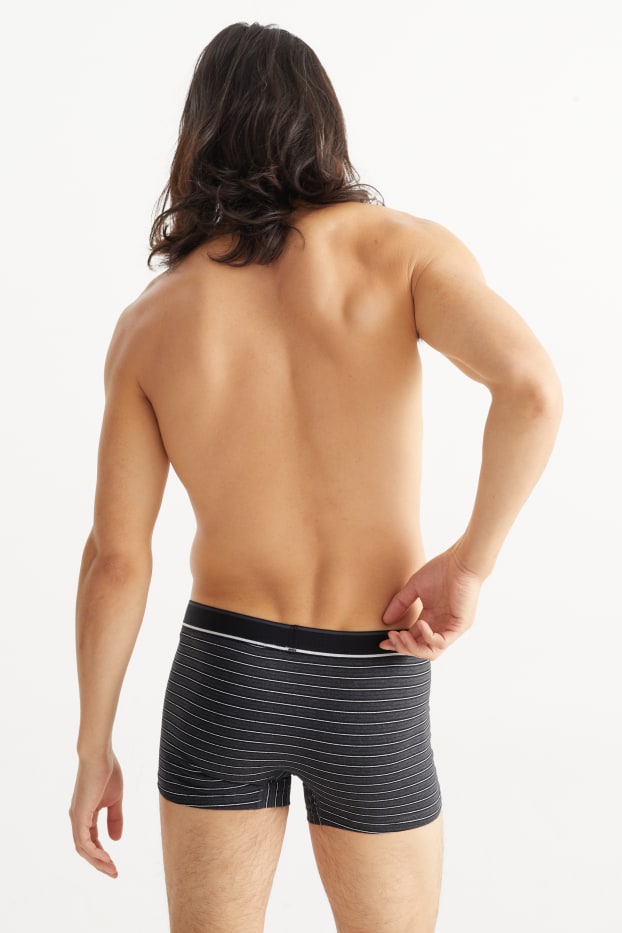 Hommes - Lot de 5 - boxers - noir