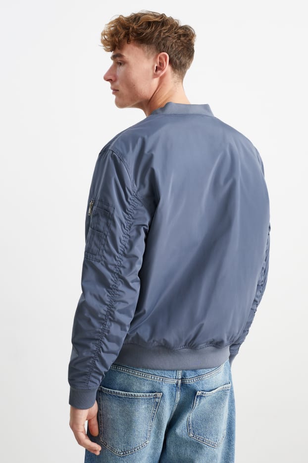 Home - Jaqueta bomber - blau