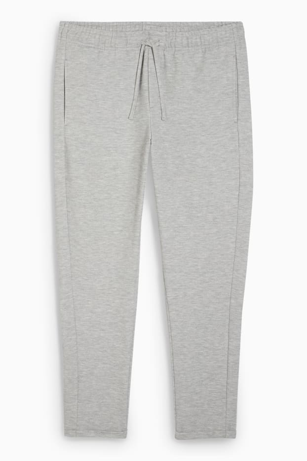 Heren - Joggingbroek - licht grijs-mix