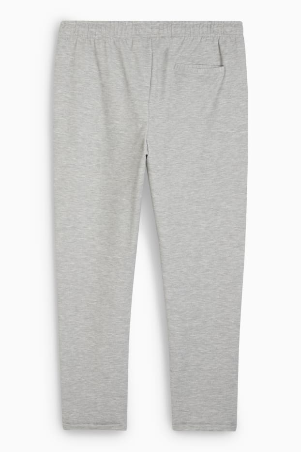 Heren - Joggingbroek - licht grijs-mix
