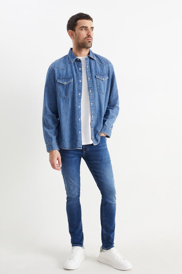 Uomo - Skinny jeans - LYCRA® - jeans blu