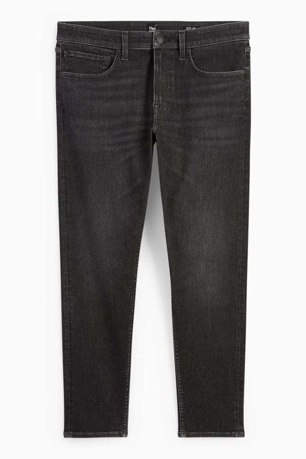Uomo - Slim tapered jeans - Flex - LYCRA® ADAPTIV - jeans grigio scuro