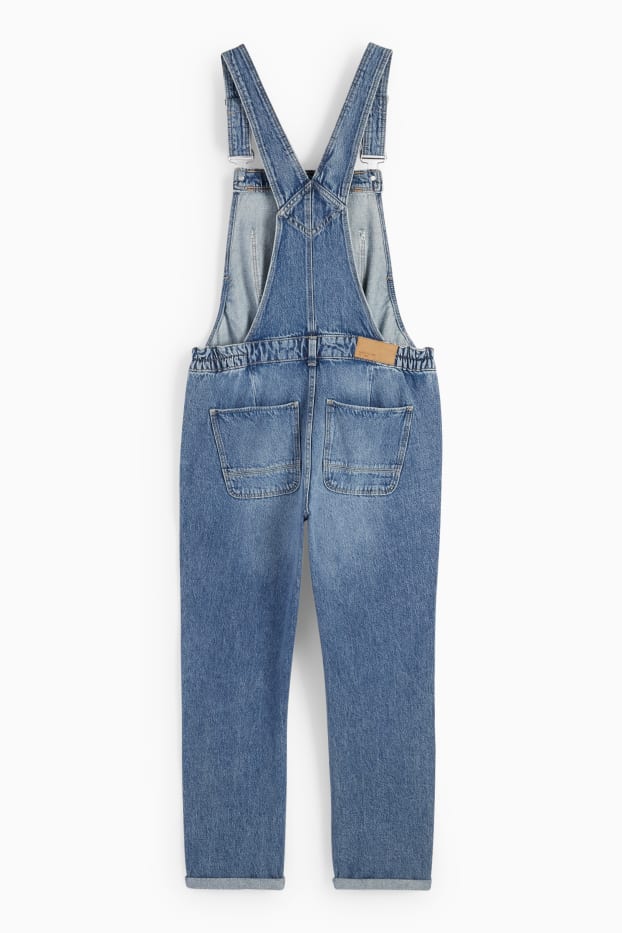 Donna - Salopette premaman - straight fit - jeans blu