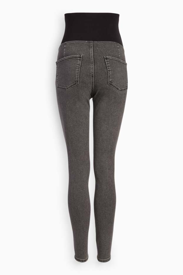 Femmes - Jean de grossesse - jean jegging - jean gris