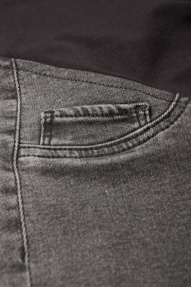 Femmes - Jean de grossesse - jean jegging - jean gris