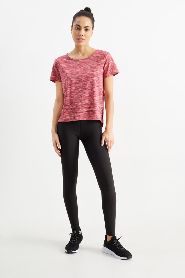 Dames - Sportlegging - 4 Way Stretch - zwart