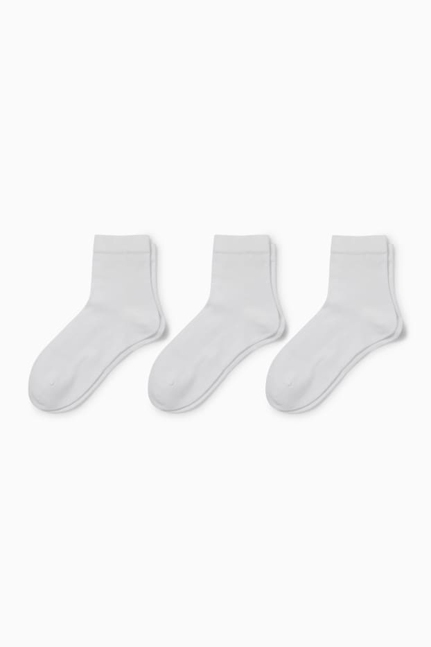 Damen - Multipack 3er - Socken - weiß