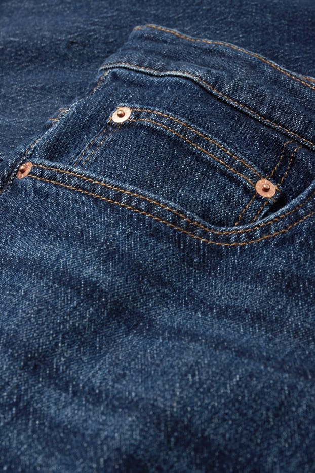 Bărbați - Regular jeans - LYCRA® - denim-albastru închis