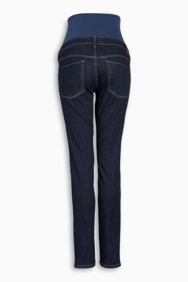 Damen - Umstandsjeans - Slim Jeans - LYCRA® - dunkeljeansblau