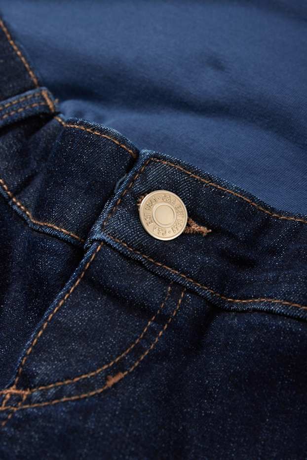Damen - Umstandsjeans - Slim Jeans - LYCRA® - dunkeljeansblau