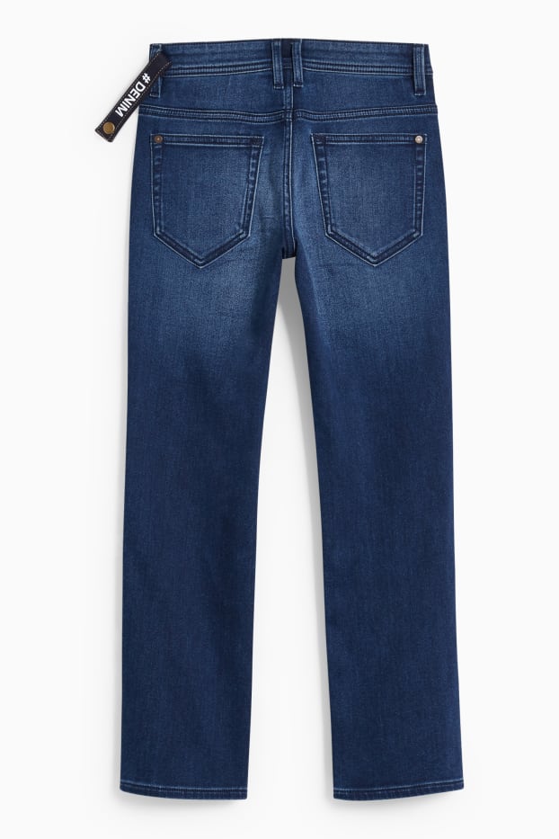 Kinder Jungen - Straight Jeans - Jog Denim - dunkeljeansblau