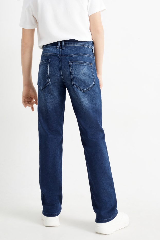 Kinder Jungen - Straight Jeans - Jog Denim - dunkeljeansblau