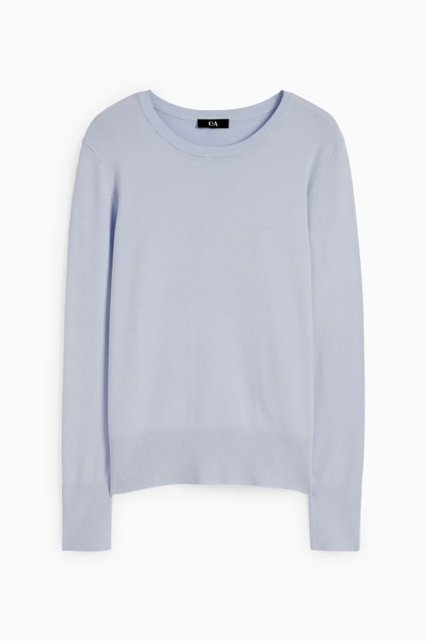 Femmes - Pull  - bleu clair