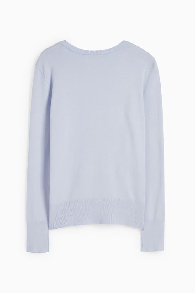 Femmes - Pull  - bleu clair