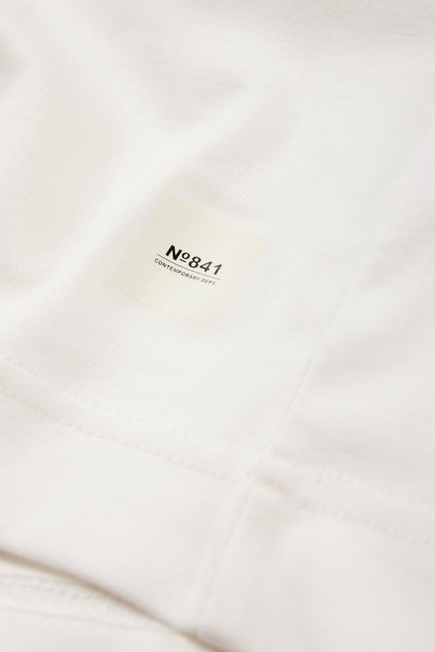 Herren - T-Shirt - cremeweiß