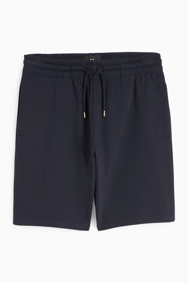 Men - Sweat shorts - dark blue