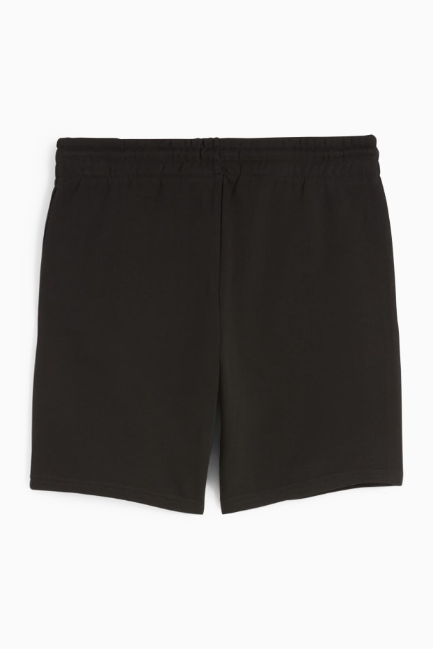 Heren - Sweatshorts - zwart