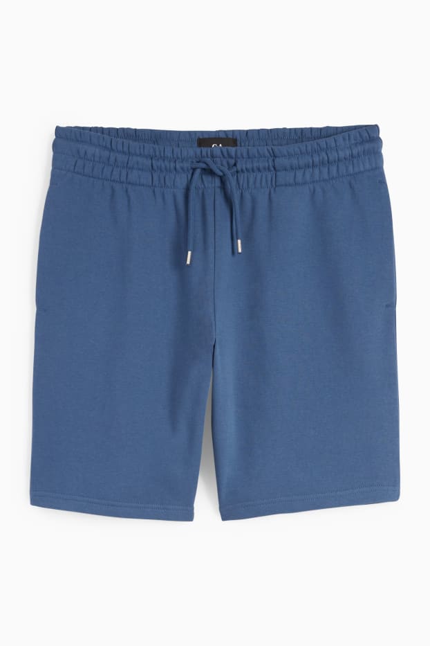 Heren - Sweatshorts - donkerblauw