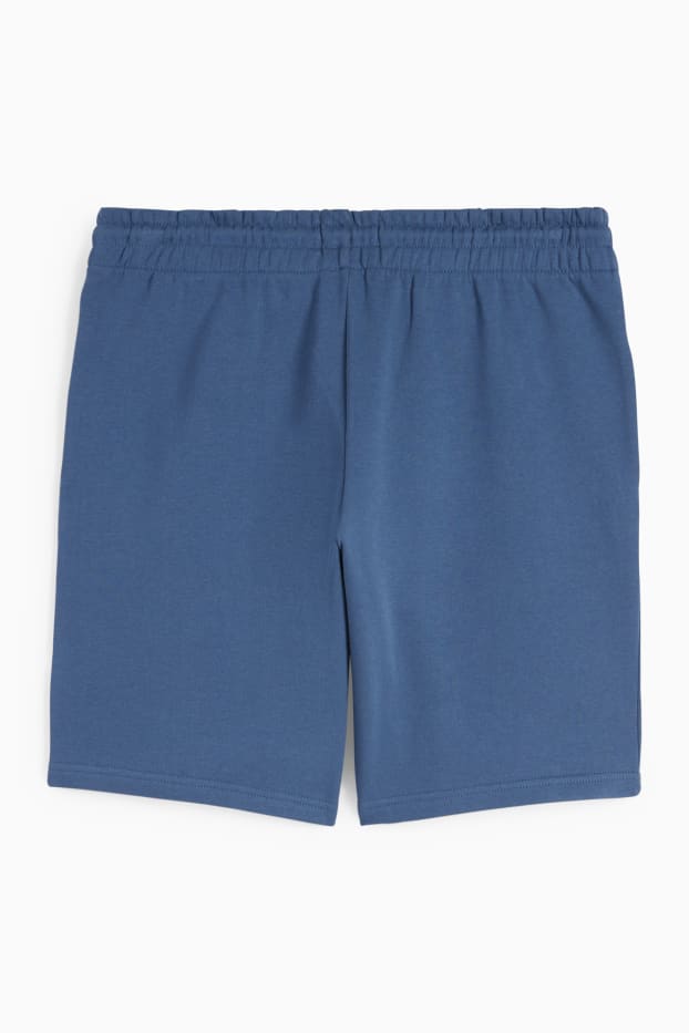 Heren - Sweatshorts - donkerblauw