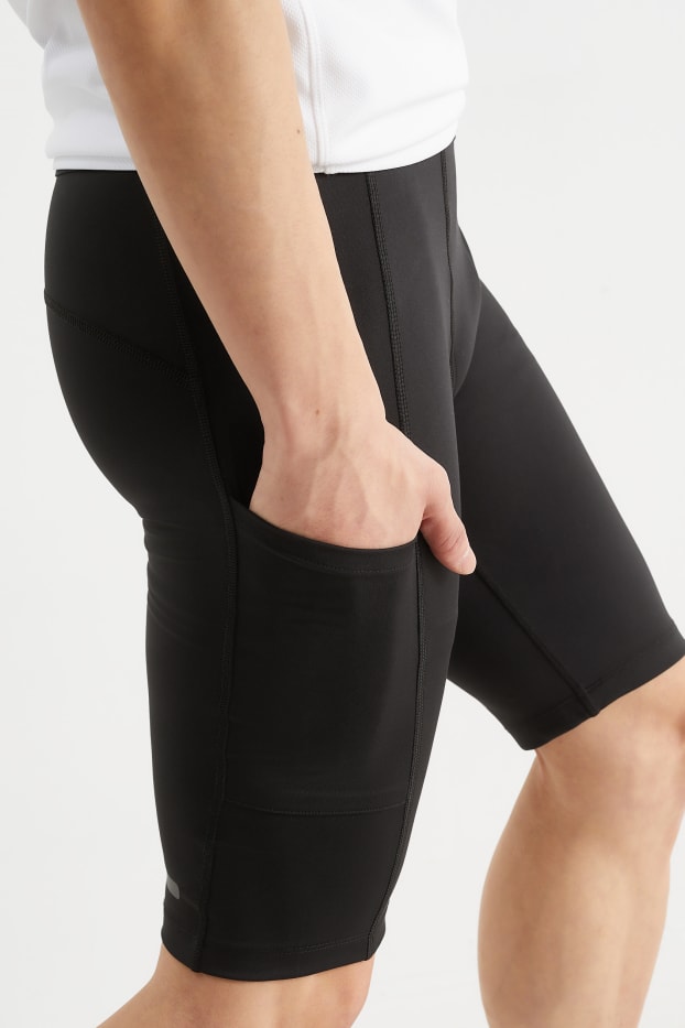 Home - Pantalons curts ciclistes - negre