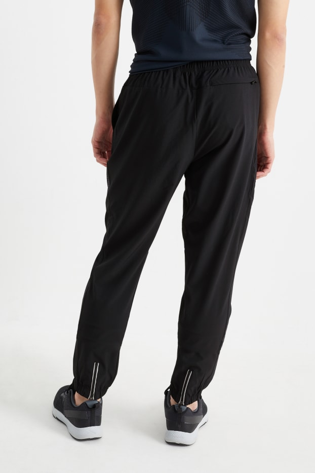 Herren - Funktionshose - Flex - 4 Way Stretch - schwarz