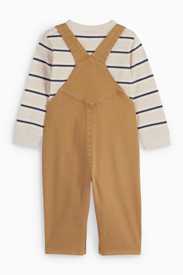 Bébés garçons - Ensemble bébé - 2 pièces - beige