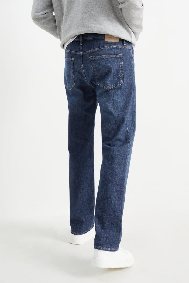 Bărbați - Regular jeans - LYCRA® - denim-albastru închis