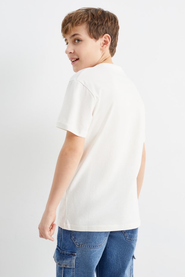 Kinder Jungen - Multipack 2er - Gaming - Kurzarmshirt - braun