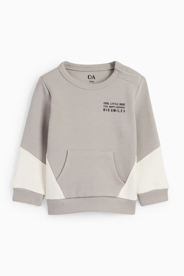 Bébés garçons - Ensemble bébé - 2 pièces - gris