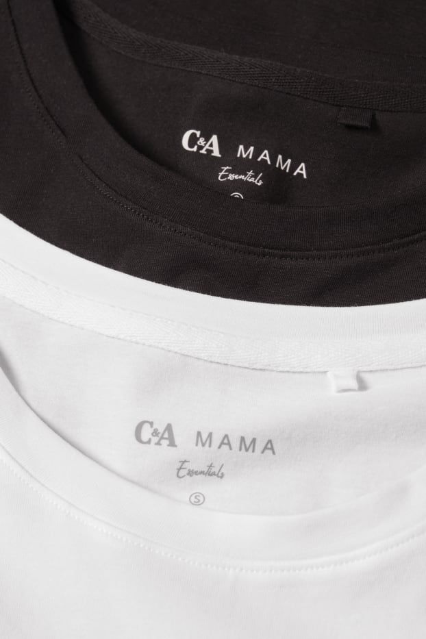 Women - Multipack of 2 - maternity long sleeve top - white