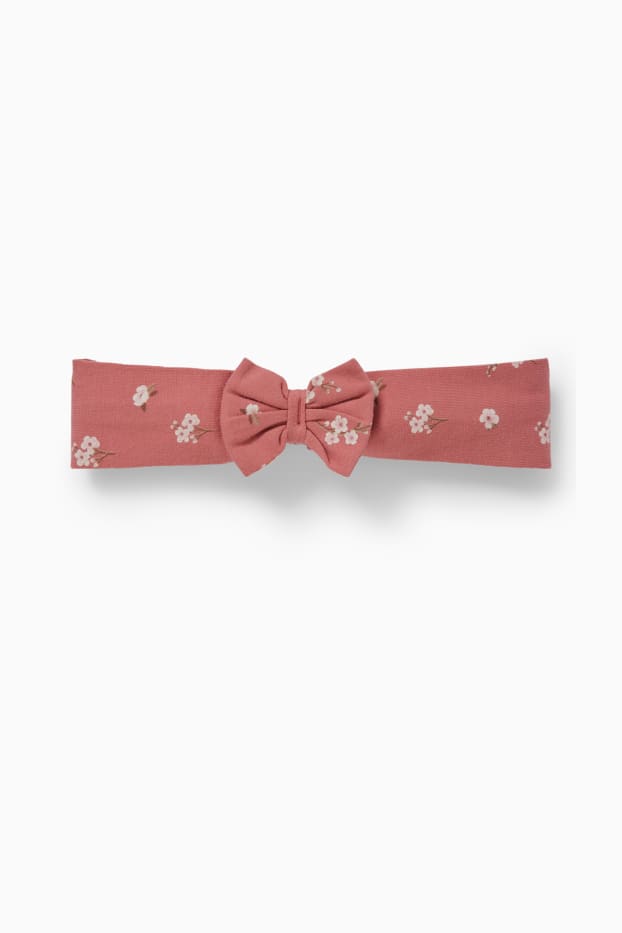 Baby Mädchen - Vögelchen - Baby-Outfit - 3 teilig - rosa