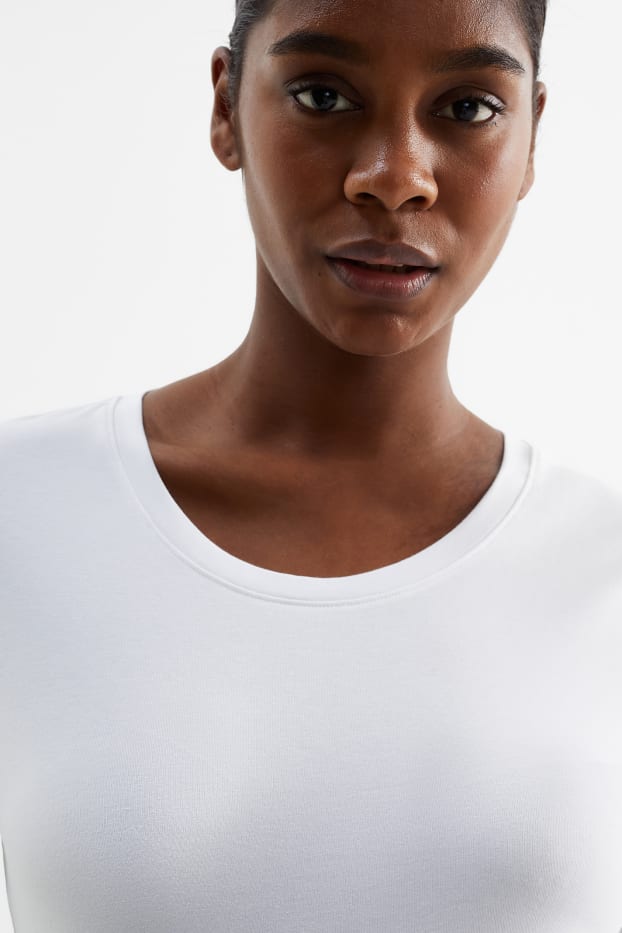 Women - Multipack of 2 - maternity long sleeve top - white