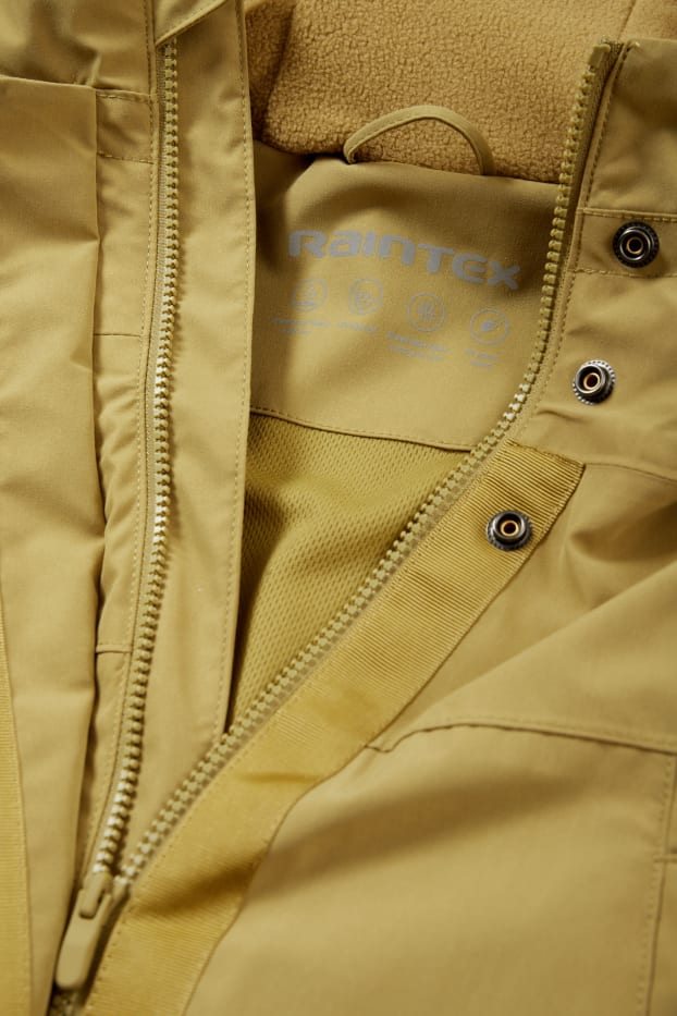 Dona - Impermeable amb caputxa - amb folre - impermeable - verd