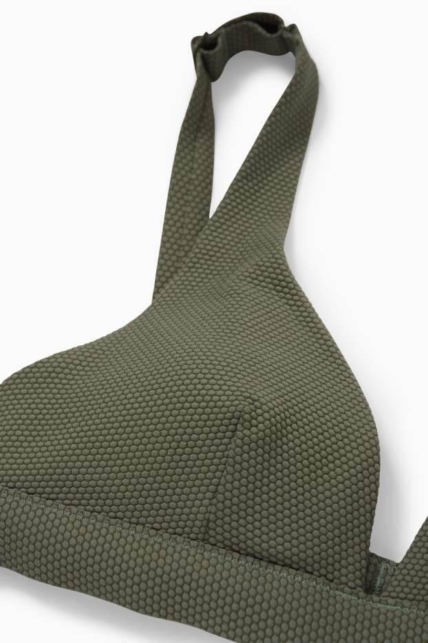 Mujer - Top de bikini - con relleno - LYCRA® XTRA LIFE™ - verde oscuro