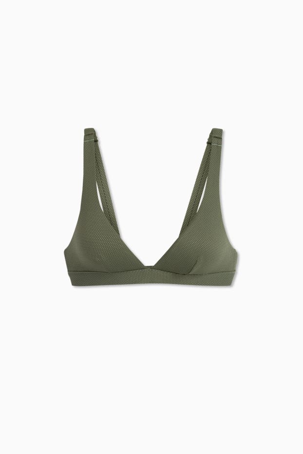 Mujer - Top de bikini - con relleno - LYCRA® XTRA LIFE™ - verde oscuro