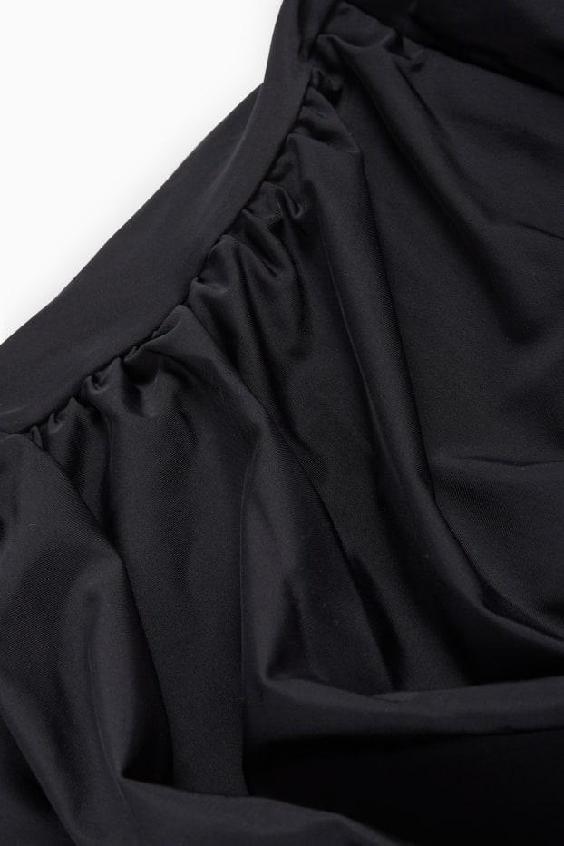 Mujer - Bañador con frunces - con relleno - LYCRA® XTRA LIFE™ - negro