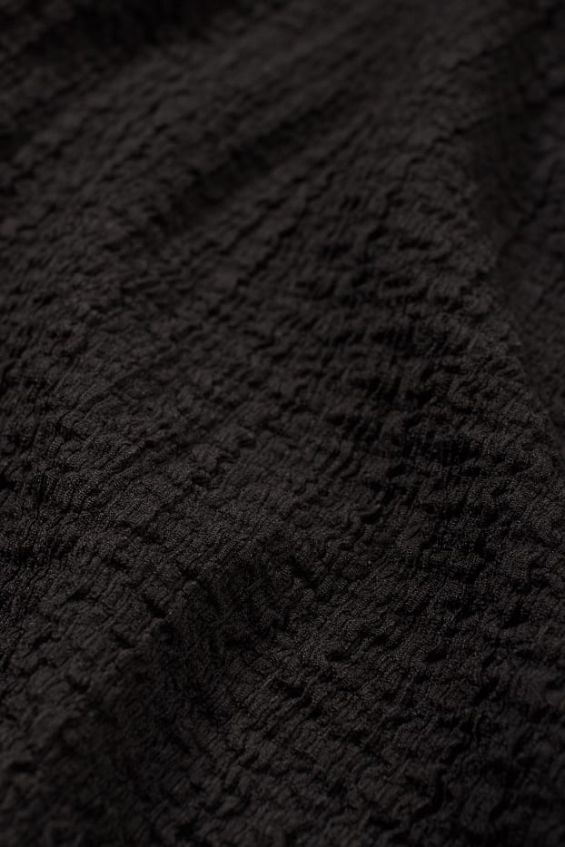 Femei - Rochie-tricou - negru