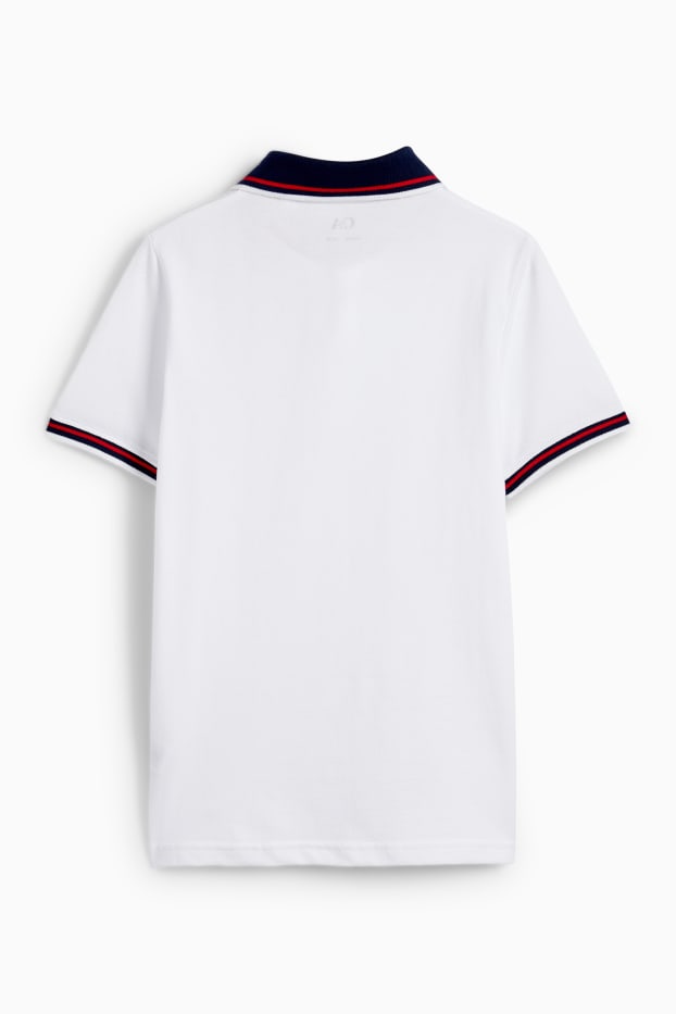 Copii - Băieți - Tricou polo - alb
