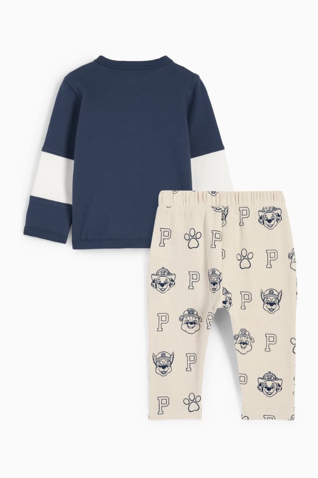 Baby Jungen - PAW Patrol - Baby-Outfit - 2 teilig - dunkelblau