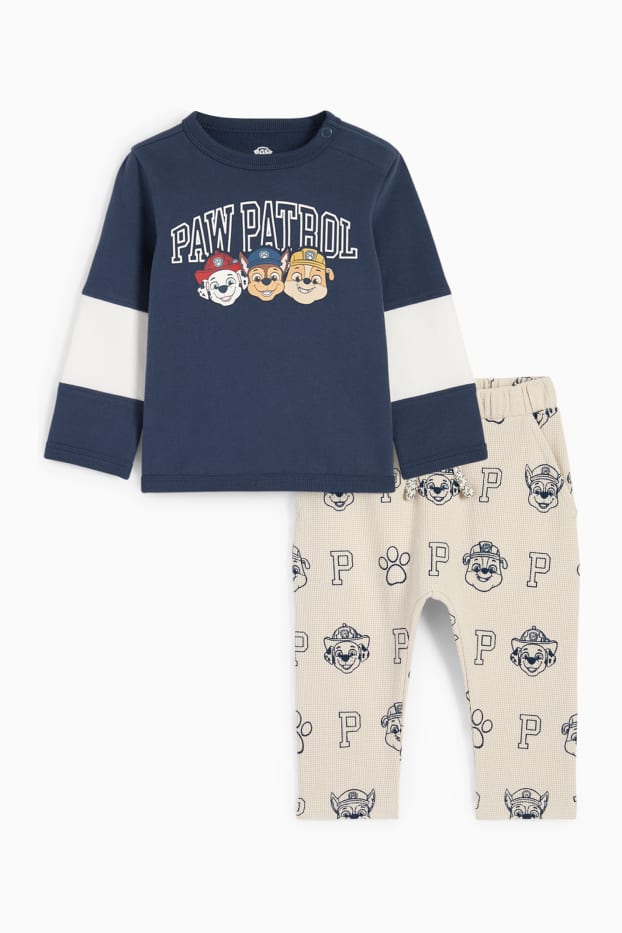 Baby Jungen - PAW Patrol - Baby-Outfit - 2 teilig - dunkelblau